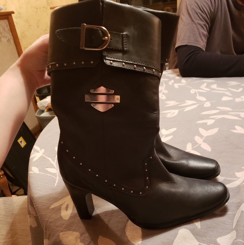 Harley Davidson High Heels Size 9